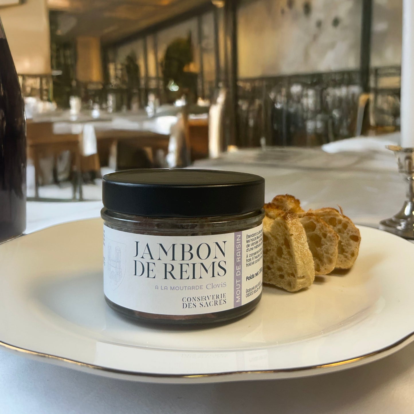 Jambon de Reims à la Moutarde Moût de Raisin Clovis