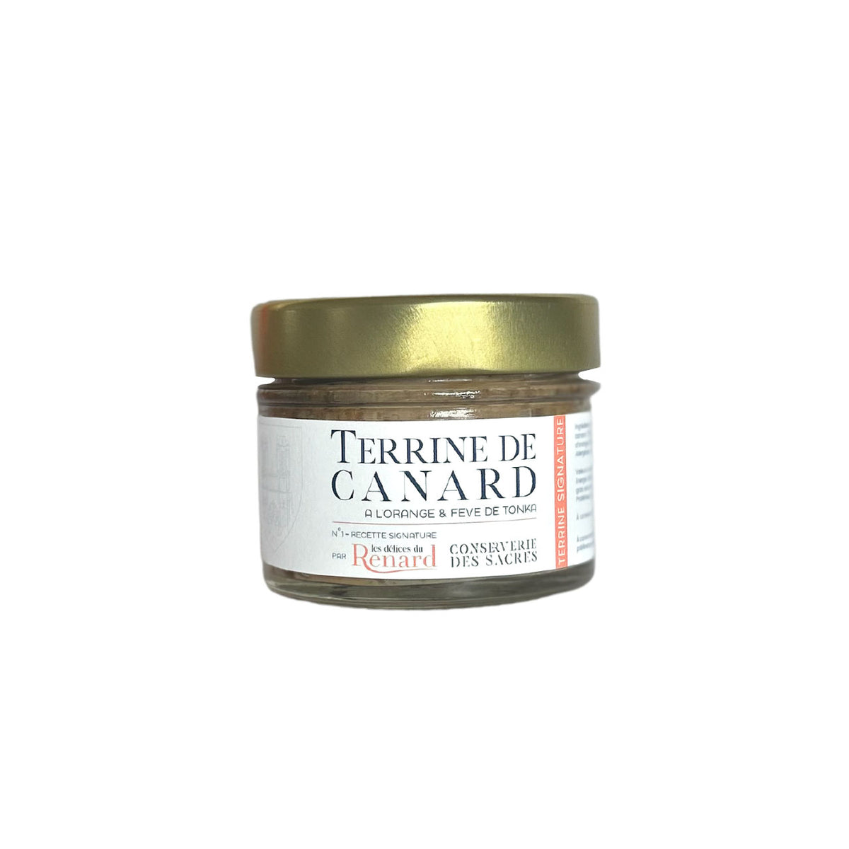 Terrine de Canard à l'Orange et Fève de Tonka - Conserverie des Sacres