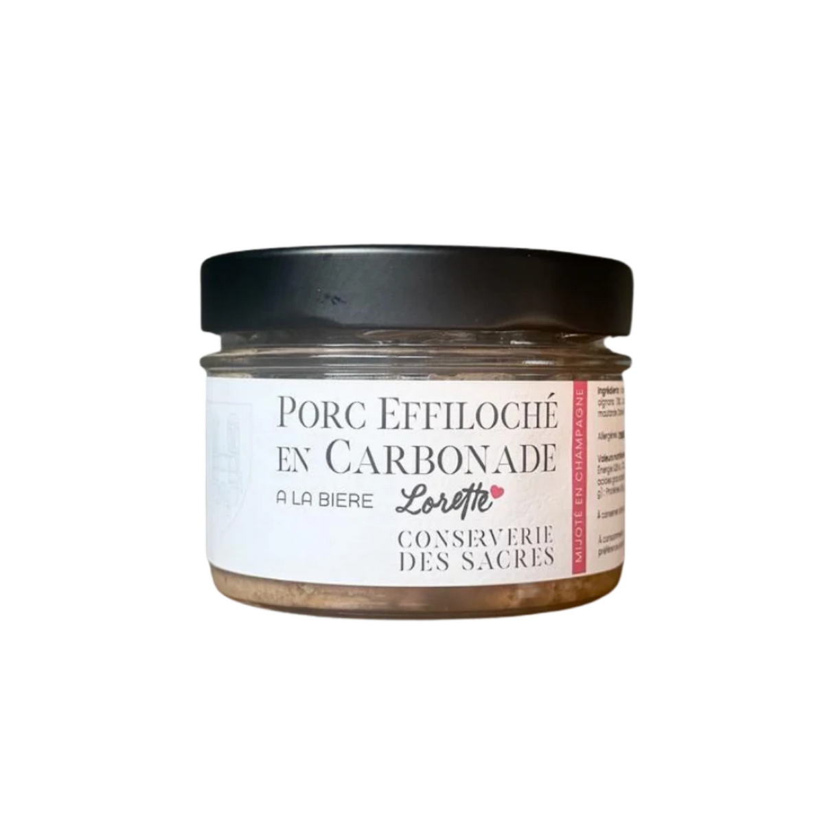 Porc Effiloché en Carbonade à la bière Lorette