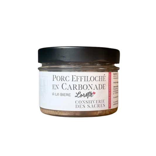 Porc Effiloché en Carbonade à la bière Lorette