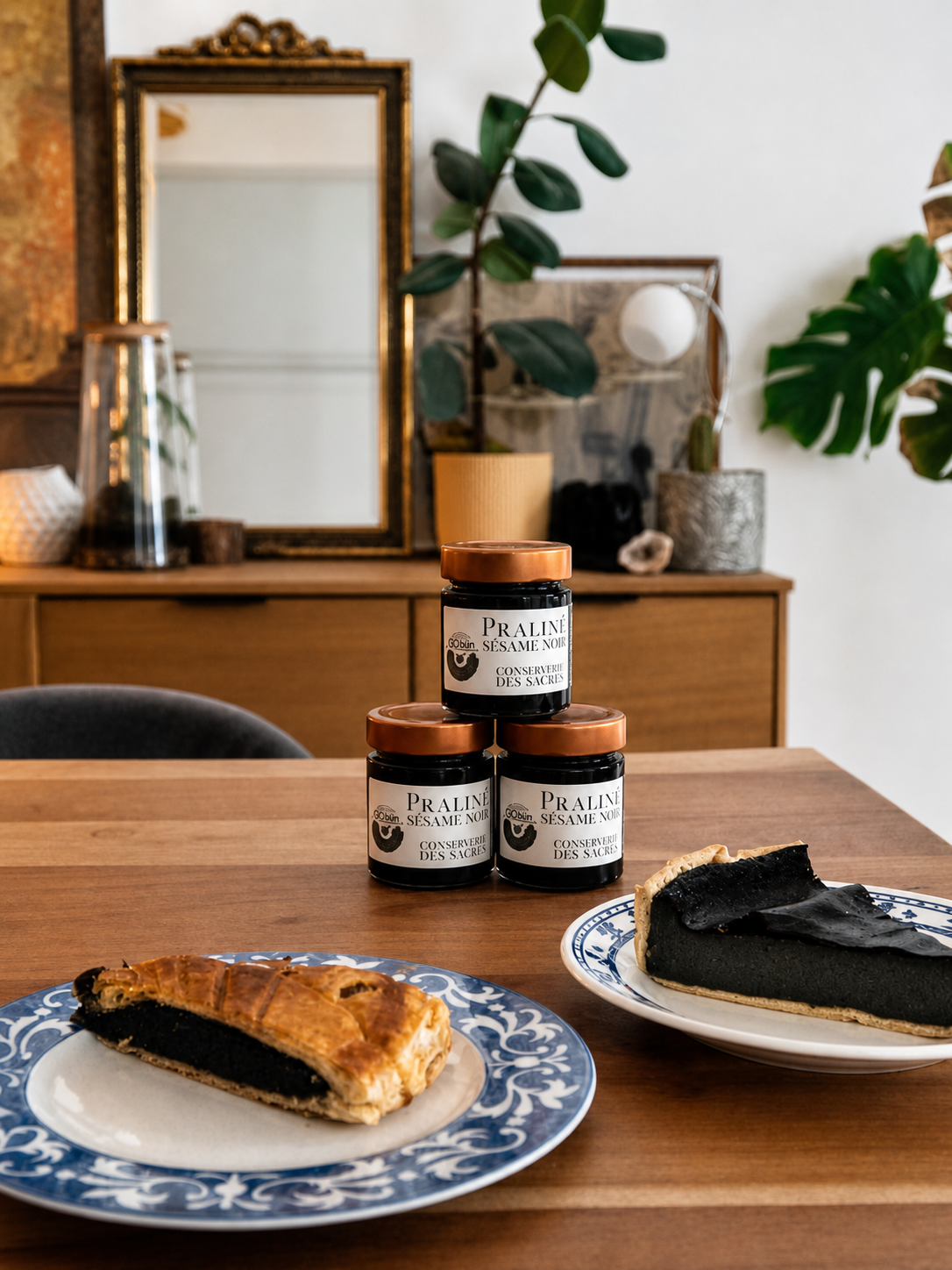Praliné de Sésame noir