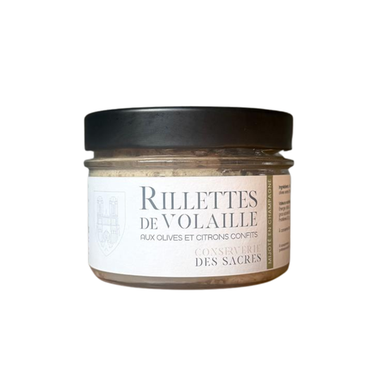 Rillettes de Volaille aux Olives et Citrons Confits